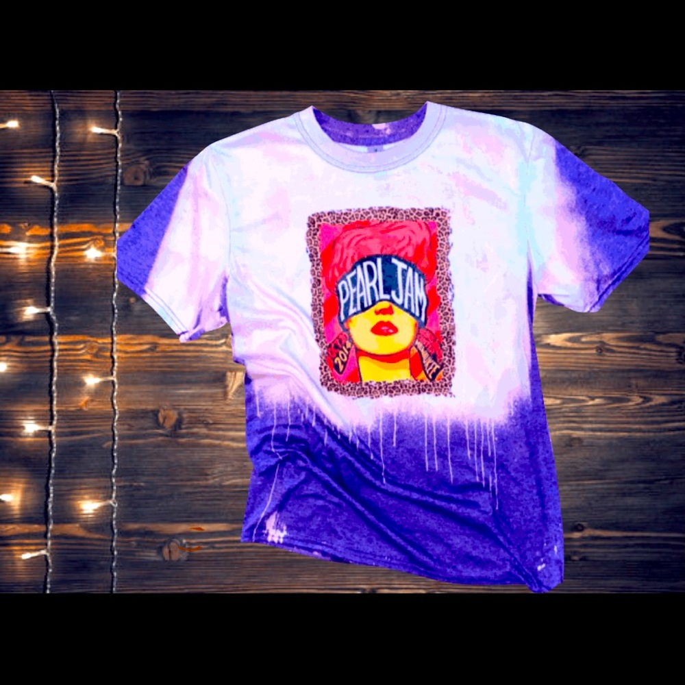 Pearl Jam bleached short sleeve
